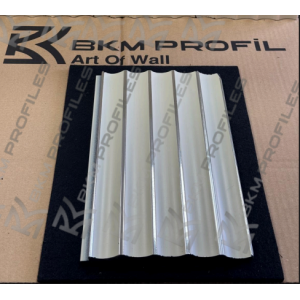 VEGA 15 CM LAMBRİ DUVAR PANELİ (KREM-SİLVER)