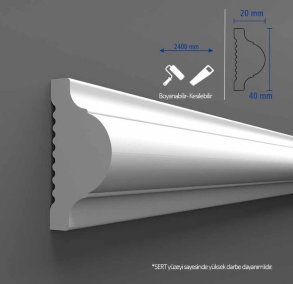 4 CM KLASİK BOYANABİLİR ÇITA