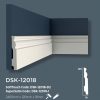 12 CM KLASİK BOYANABİLİR SÜPÜRGELİK