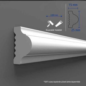 2,5 CM KLASİK BOYANABİLİR ÇITA