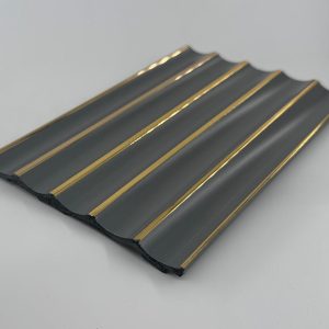 VEGA 15 CM LAMBRİ DUVAR PANELİ (ANTRASİT-GOLD)