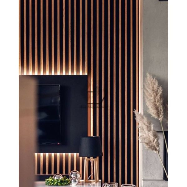 C54-D53 SİYAH CEVİZ LAMBRİ PANEL KLASİK