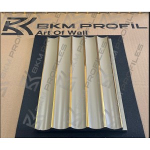 VEGA 15 CM LAMBRİ DUVAR PANELİ (VİZON-GOLD)