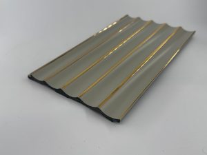 VEGA 15 CM LAMBRİ DUVAR PANELİ (MİNT YEŞİLİ-GOLD)