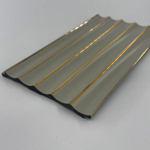 VEGA 15 CM LAMBRİ DUVAR PANELİ (MİNT YEŞİLİ-GOLD)